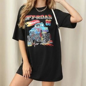 Oversized T shirt dress